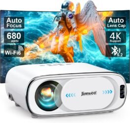 4K-Projector with WiFi 6 and Bluetooth