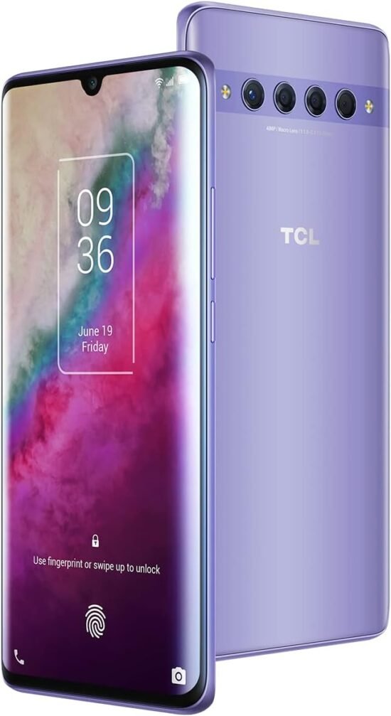 TCL 10 Plus Unlocked Smartphone 6.47 Curved AMOLED FHD Display